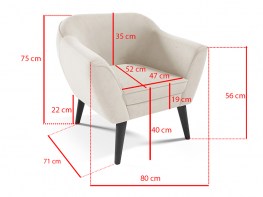 Minkšta sofa SOFIA
